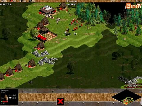 [GameTV.vn] AOE Giao Luu Random | Dinosaur vs Vanlove Tran 8 (010612)