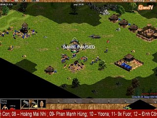 [GameTV.vn] AOE Giai solo Shang  CSDN vs Lindas(Tran 2)