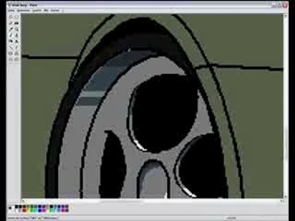 amv super car made by paint