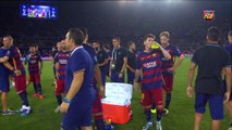 FC Barcelona - 2015 UEFA Super Cup celebration