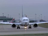 Lufthansa Boeing 737 Take-off to Frankfurt