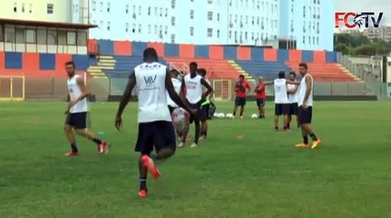Di nuovo al lavoro in vista della Ternana