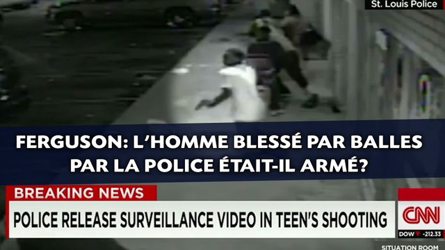 Ferguson: L'homme blessé par balles par la police était-il armé?