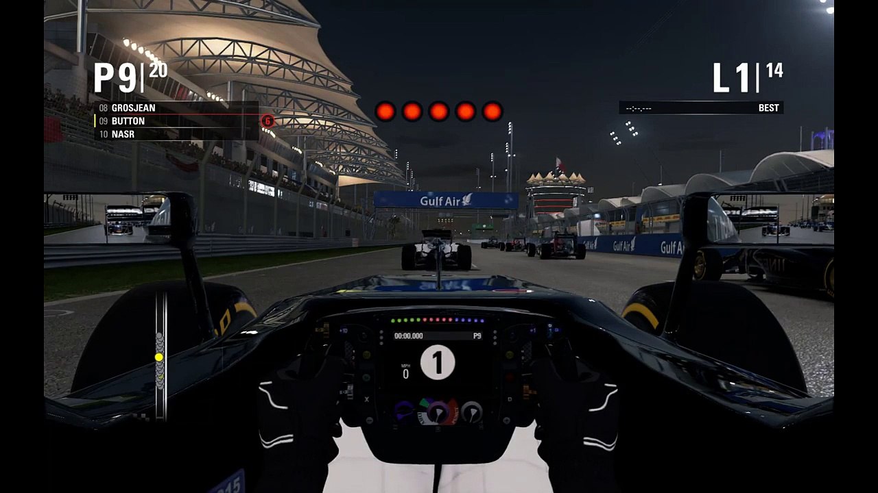 F1 2015 Career Mode Jenson Button Bahrain Part 4 Sofa Career "F1 2015 Gameplay"