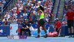 Serena not serene as Bouchard crashes out