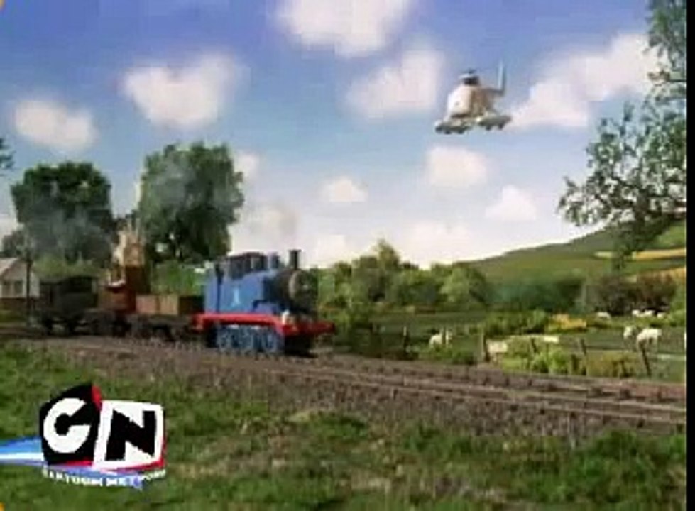 きかんしゃトーマスシリーズ7カートゥーンネットワークの広告