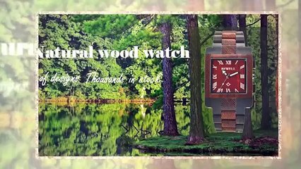 wooden watches, wood watches from bewellwatch.com