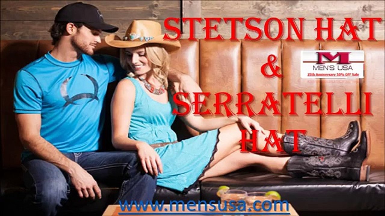 Stetson Hats & Serratelli Hats   MensUSA