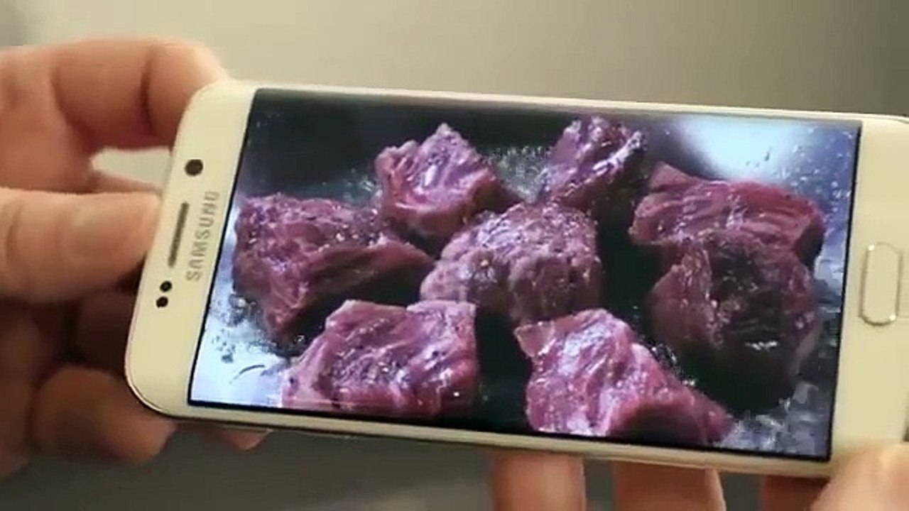 Galaxy S6 and 6 Edge Hand  clear Camera and video play  Samsung Mobile fans