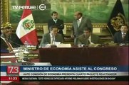 MEF sustentó cuarto paquete de medidas ante Comisión de Economía en el Congreso