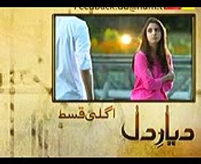 Diyar e Dil Episode 23 Promo on Hum Tv