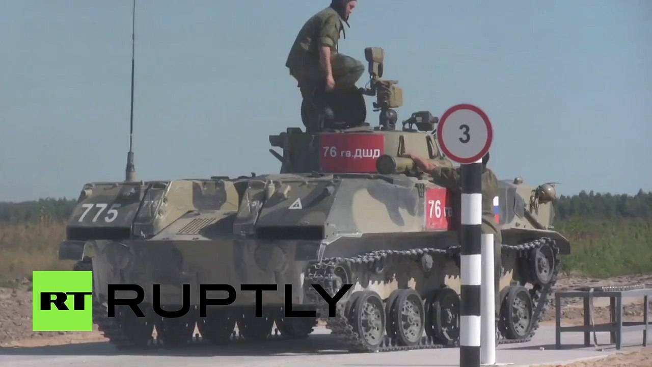 Spectacular Army Games: Paratroopers compete in ‘Airborne Platoon’ contest