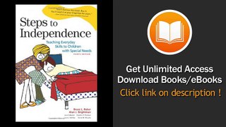 Steps to Independence Teaching Everyday Skills to Children with Special Needs Fourth Edition EBOOK (PDF) REVIEW