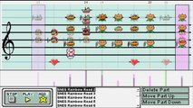 Super Mario Kart: Rainbow Road in Mario Paint Composer