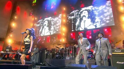 Amy Winehouse - Rehab Live ( Nelson Mandela Birthday ) [HD]