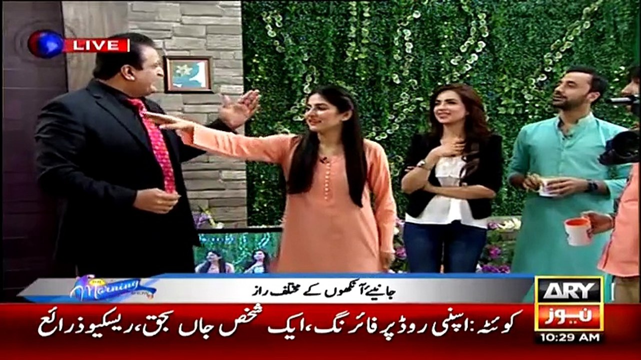 The Morning Show With Sanam Baloch on ARY News Part 5 - 12th August 2015