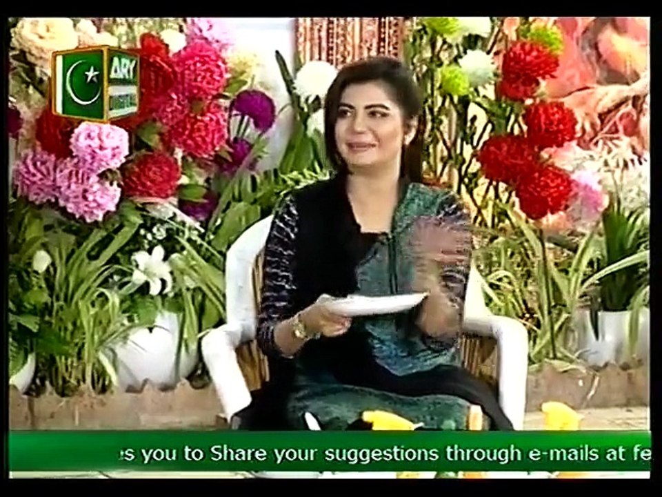 Good Morning Pakistan With Nida Yasir on ARY Digital Part 4 - 12th August 2015