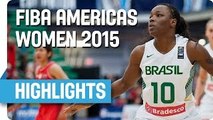 Brazil v Ecuador - Game Highlights - Group B - 2015 FIBA Americas Women's Championship