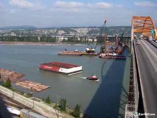 Time Lapse - Port Mann Bridge Summer 2009 to Winter 2012