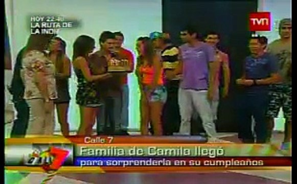 Calle 7 5ta Temporada 2011 Camila Andrade cumpleaños.