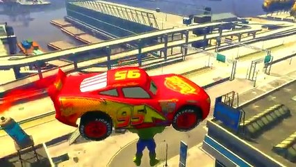 Аvengers Hulk smash Lightning McQueen Disney pixar cars Underground