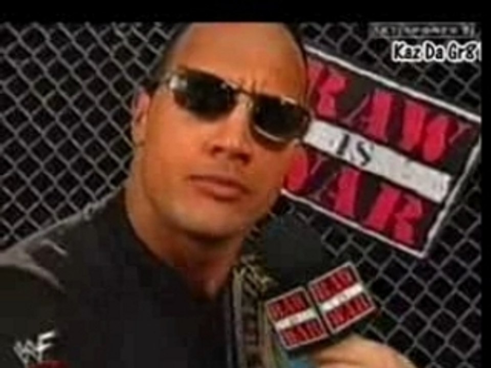 The Rock Insulting Chris Benoit