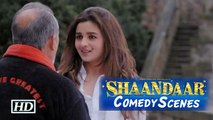 Shaandaar Comedy Scenes Shahid Alia Bhatt and Pankaj Kapur