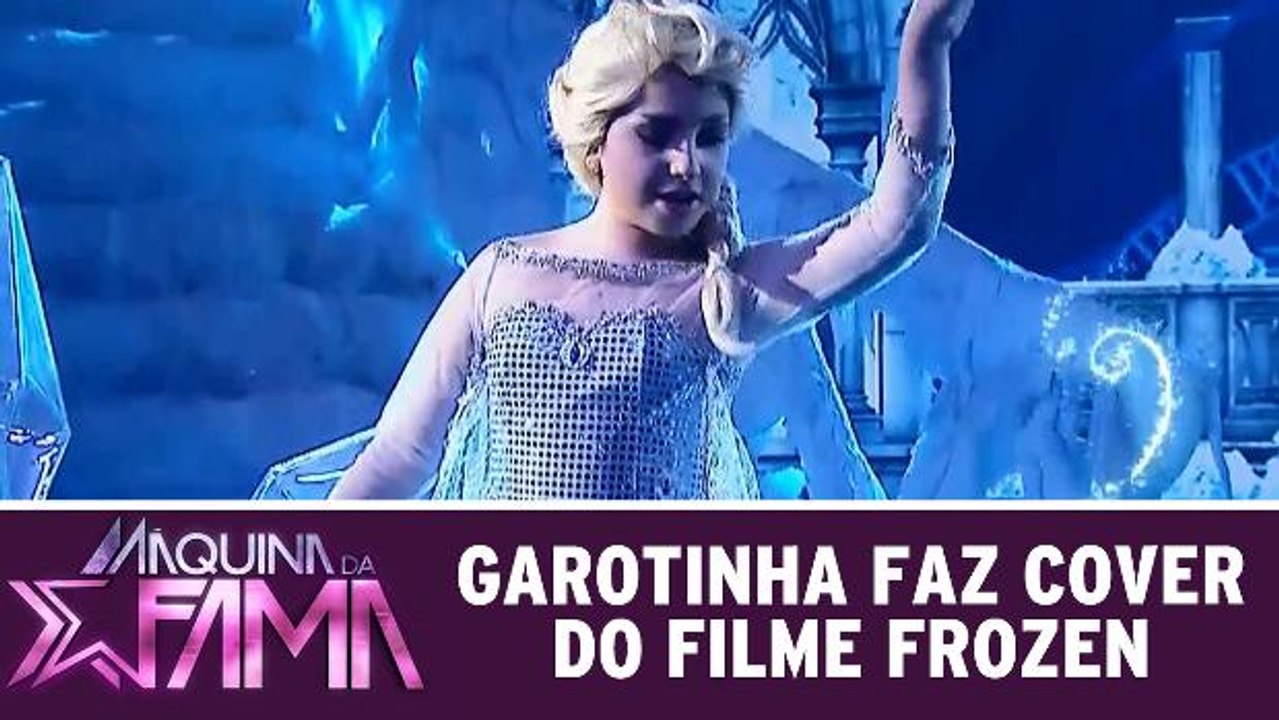 Garotinha faz cover do filme Frozen