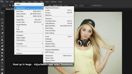 Image into Drawing using Photoshop