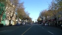 FRASER street - Vancouver City Drive - Driving in CANADA - Tourism Sightseeing Tour - JAZZ BGM