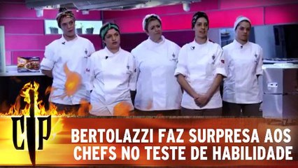 Bertolazzi Surpreende Chefs em Desafio de Habilidade 🍽️