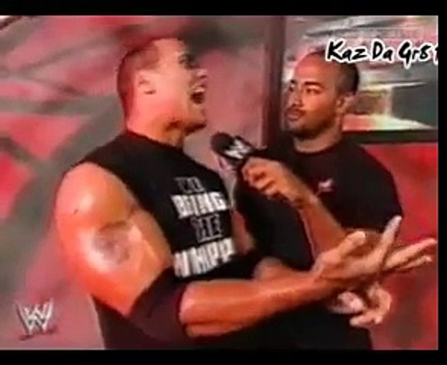 The Rock Talks About Triple H & Brock Lesnar 2002