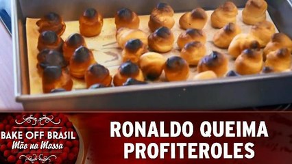 Ronaldo queima profiteroles