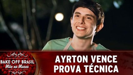 Ayrton vence Prova Técnica