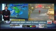 Hurricane Sandy News Coverage (October 29, 2012, 6PM)