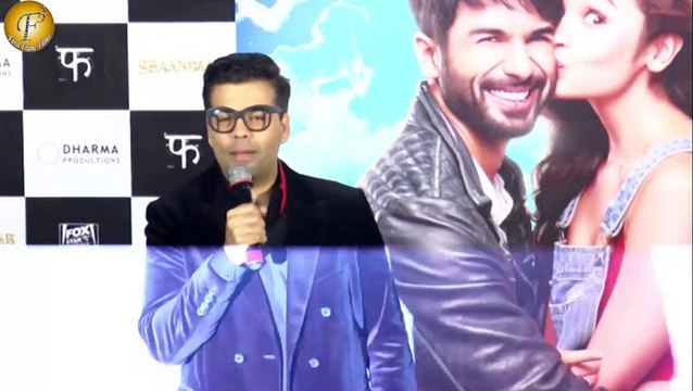 TRAILER LAUNCH OF SHAANDAAR WITH VIJAY SINGH,KARAN JOHAR,SHAHID KAPOOR,ALIA & VIKAS BAHL