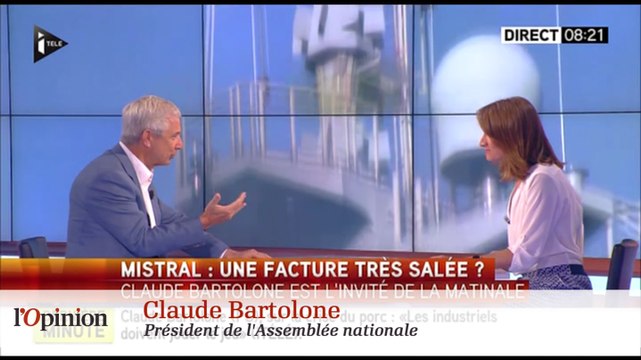 Mistral : Claude Bartolone «On s'en tire bien»