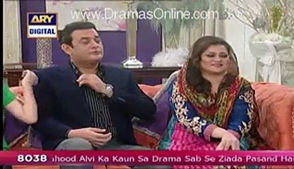 ندا یاسر اور شہود علوی کی انتہائی گندی گفتگو لائیو شو میں