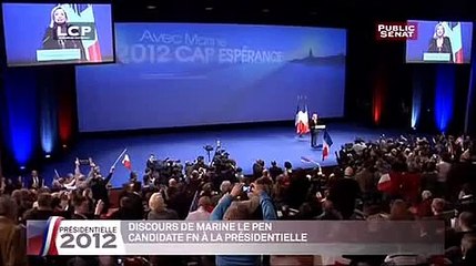 Discours de Marine Le Pen à Lille 19-02-2012