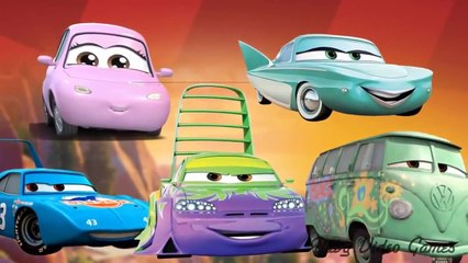 Disney Cars Nursery Rhymes Kids Songs Daddy Finger Family