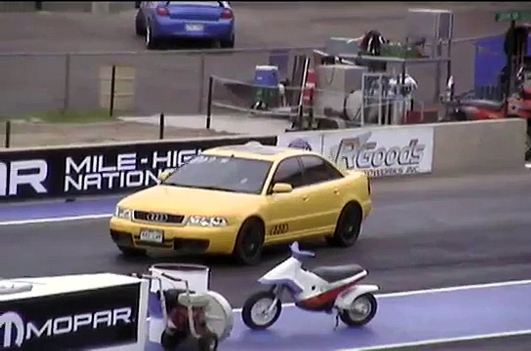 Chuck's Audi S4 (B5) vs New Ford Mustang GT