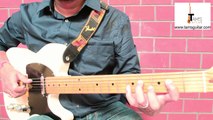 Blues riffs guitar lesson part 1