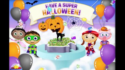 Super Why Cake Maker Halloween Party Cartoon Animation PBS Kids Game Play Walkthrough