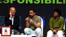 AIB KnockOut Controversy , Karan JOhar & Arjun Scolded By Me Says Aamir Khan