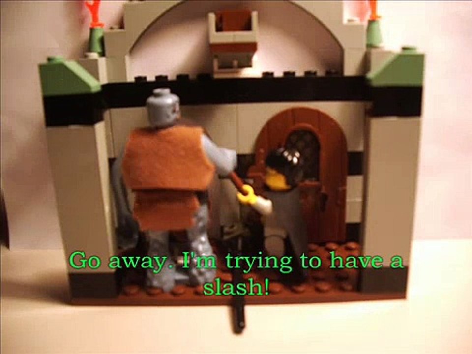 Harry Potter and the troll (Lego Harry Potter stop-motion)