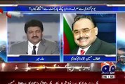 'Sare Jahn Se Acha HINDUSTAN Hamara'- Altaf HUssain Singing Live On Hamid Mir Show