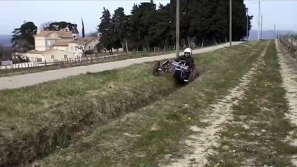 Thic vehicle can tackle just about any terrain