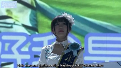 [ENG SUB] SNH48 2nd General Election - AKB congratulates SNH48