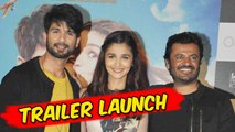 Shaandaar Trailer Launch | Shahid Kapoor, Alia Bhatt