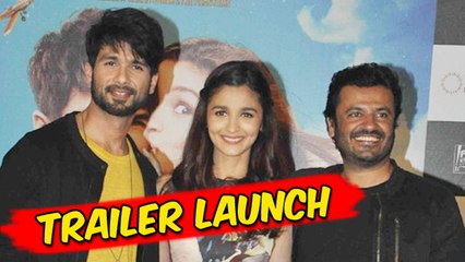Shaandaar Trailer Launch | Shahid Kapoor, Alia Bhatt